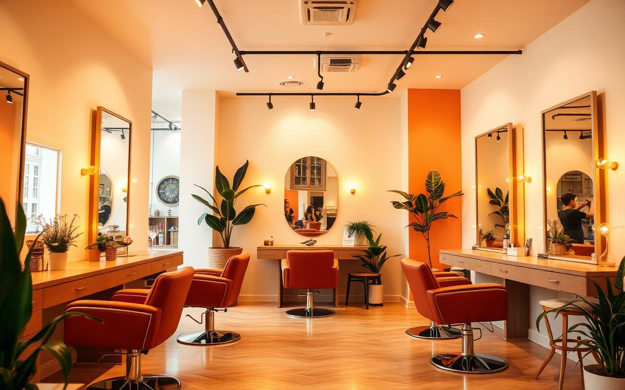 Chase Hair boutique salon interior